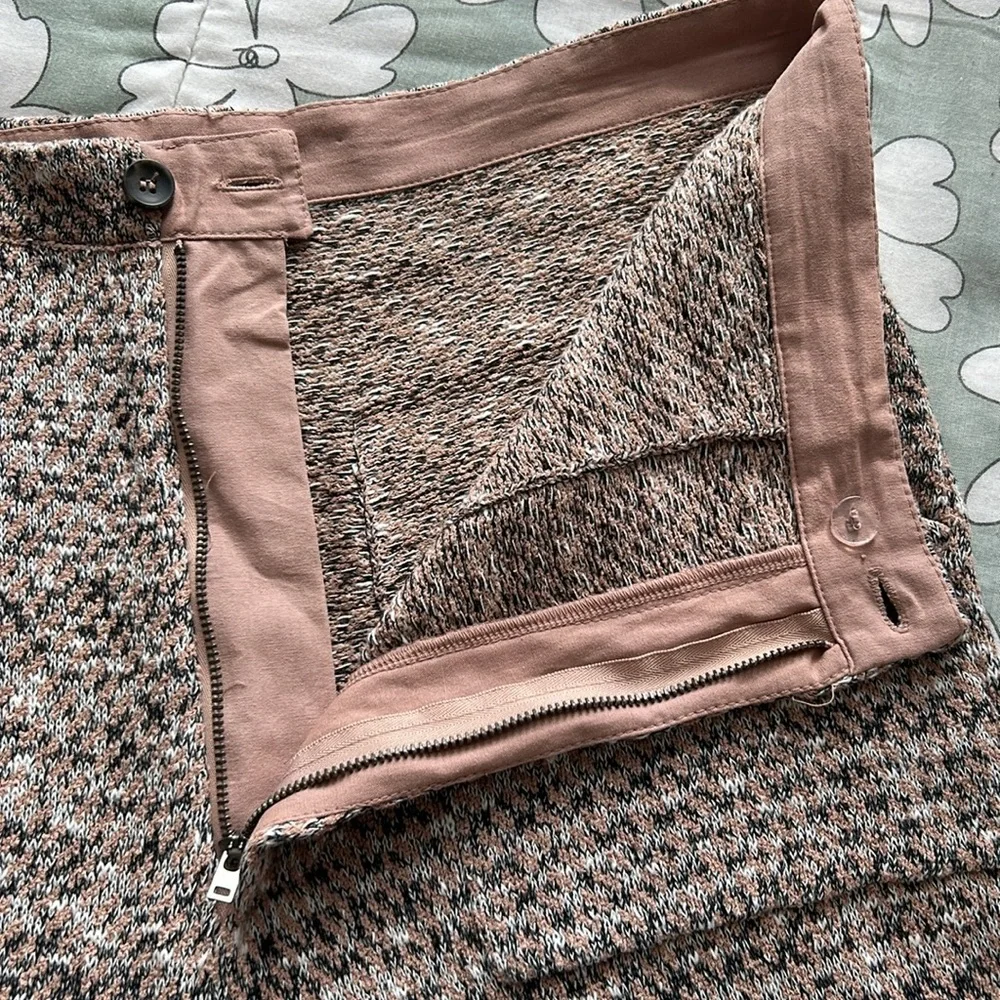 NWOT FREE PEOPLE The‎ Cozy Knit Pants Sweatpants Trousers Marled Pink Multi L